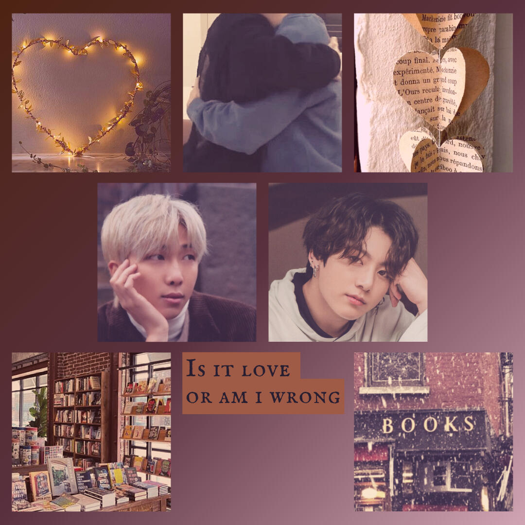 is it love or am i wrong (namkook) moodboard