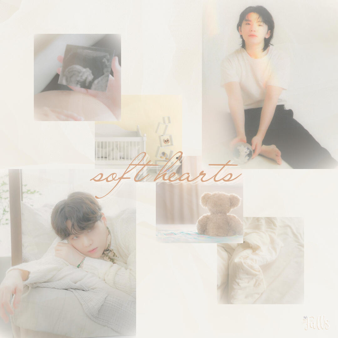 soft hearts (yoonhoon) moodboard
