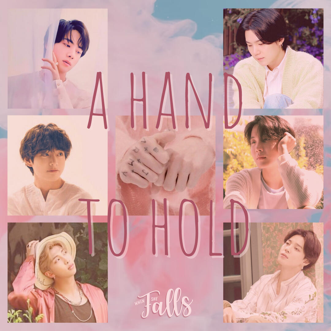 a hand to hold (jk/ot6) moodboard